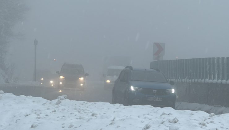 Bolu Dağı’nda Görüş Mesafesi 20 Metreye Düştü