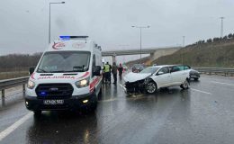 Kuzey Marmara’da 3 Araç Birbirine