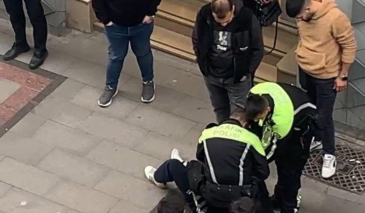 İzmit’te Polisi Tehtit Eden Şahıs Gözaltına Alındı
