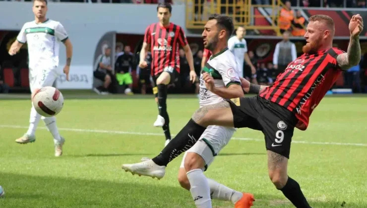 Kocaelispor Çorumdan 1 Puanla Döndü
