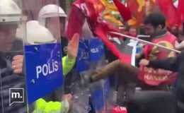 Taksim’e Yürümek İsteyen Eylemciler Polise Saldırdılar
