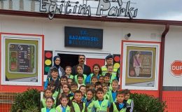 Karamürsel Belediyesi, Miniklere Trafik Eğitimi Veriyor