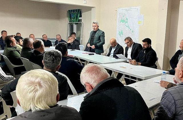 Kandıra Belediye Başkanı Erol Ölmez Toplulaştırma Çalışmaları Hakkında Bilgilendirme Yaptı