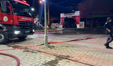 Hereke’de Korkutan Yangın