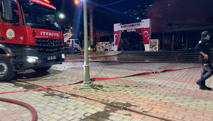 Hereke’de Korkutan Yangın