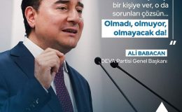 DEVA Partisi’nin Çözüm Vizyonu