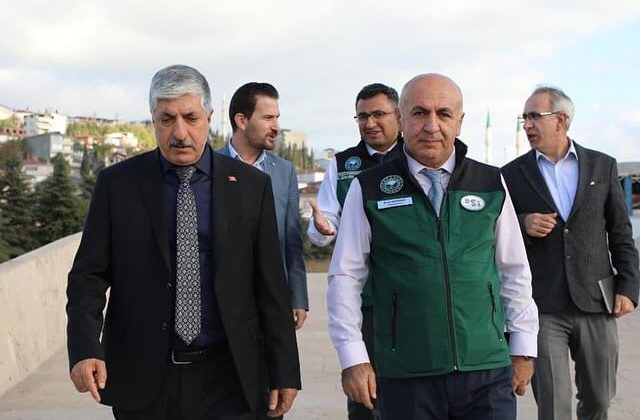 Dilovası Belediye Başkanı Çevre ve Altyapı Çalışmalarını İnceledi