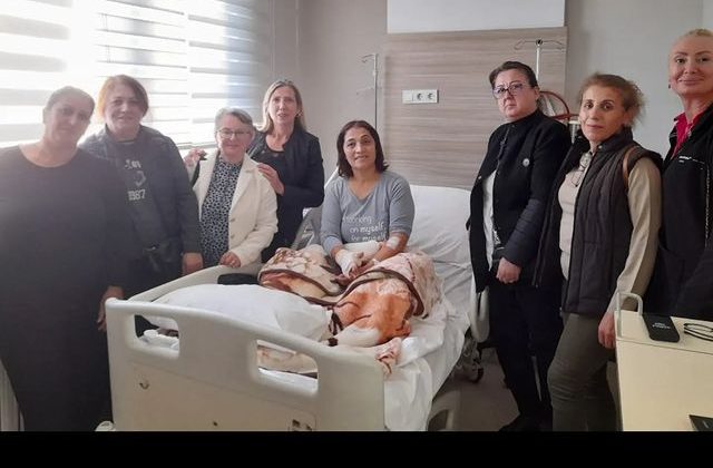 CHP Gebze Kadın Kolları’ndan Geçmiş Olsun Ziyareti