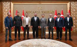 Vali İlhami Aktaş, Dilovası Sivil Toplum Platformu ve Yönetimini Kabul Etti