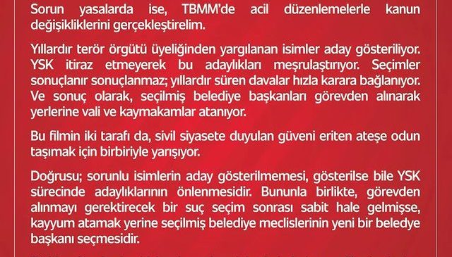 Yeniden Refah Partisi Genel Başkanı Dr. Fatih Erbakan, Türkiye Cumhuriyeti’nin Geleceği Hakkında Konuştu